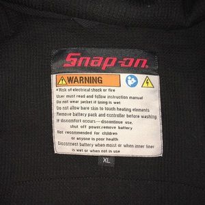 snap on heated jacket battery